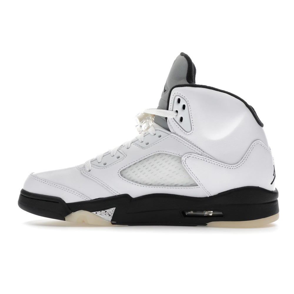 Air Jordan 5 Retro White Black - Image 3