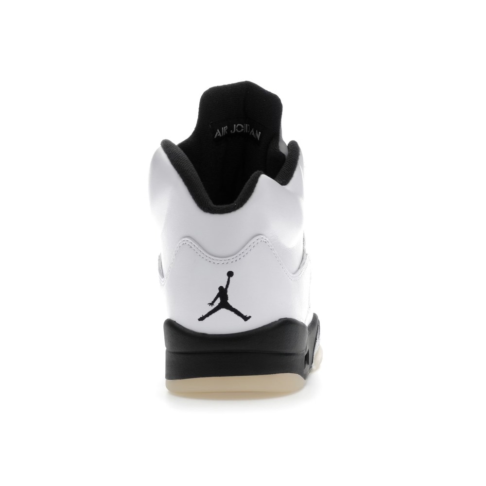 Air Jordan 5 Retro White Black - Image 4