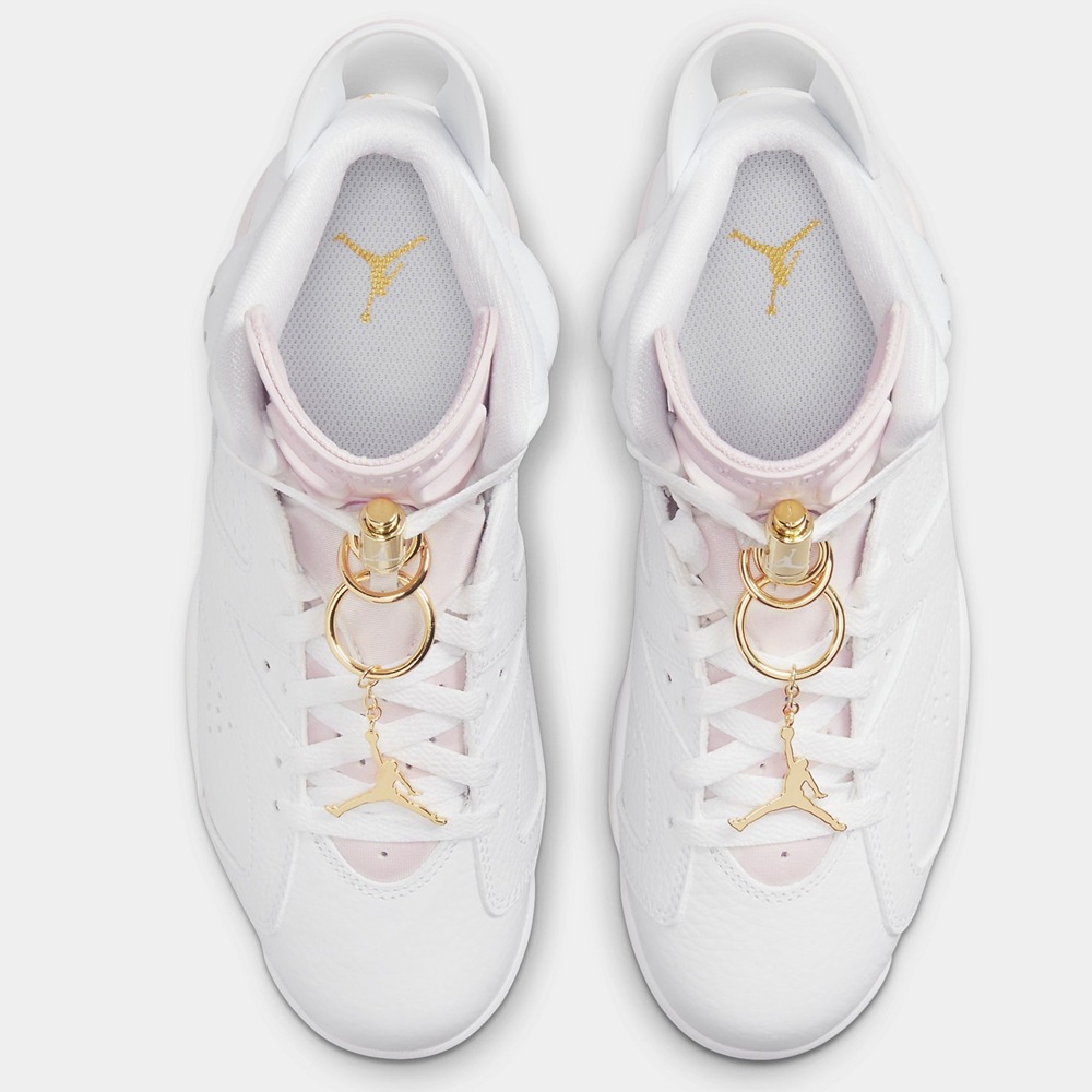 Air Jordan 6 Retro Gold Hoops (Women Exclusive) - Image 5