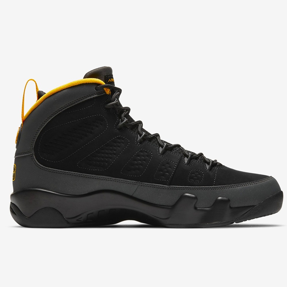 Air Jordan 9 Retro Dark Charcoal University Gold - Image 2