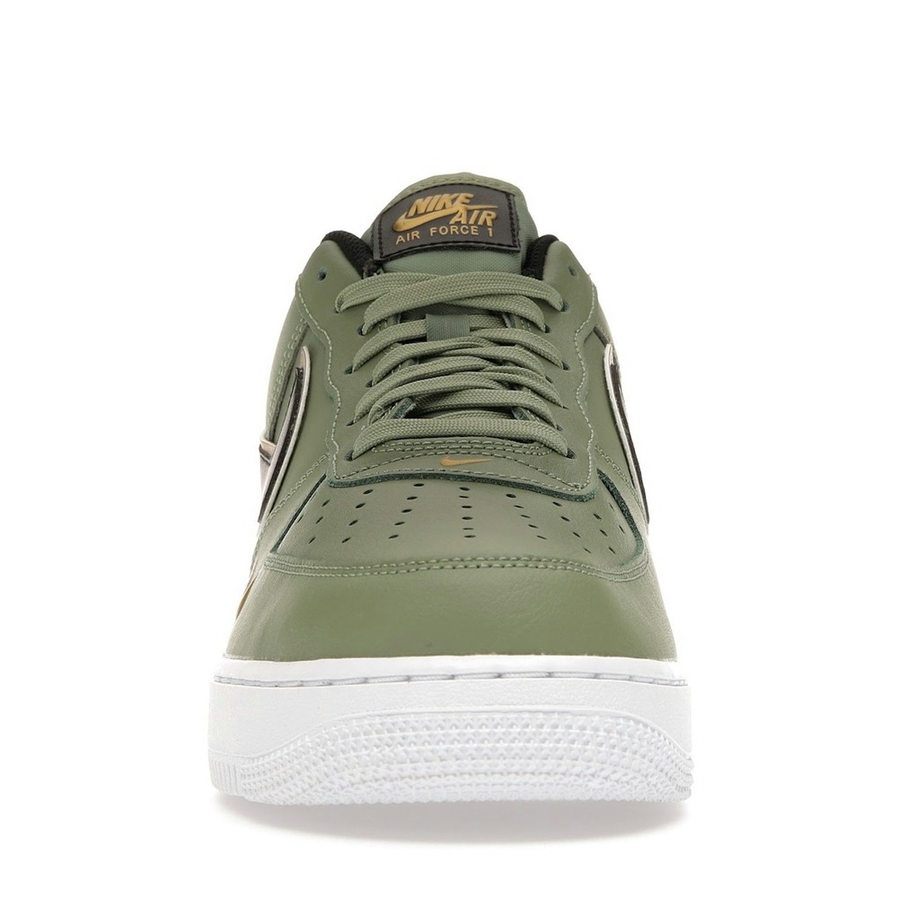 Nike Air Force 1 07 LV8 Metallic Swoosh Pack Oil Green - Image 2