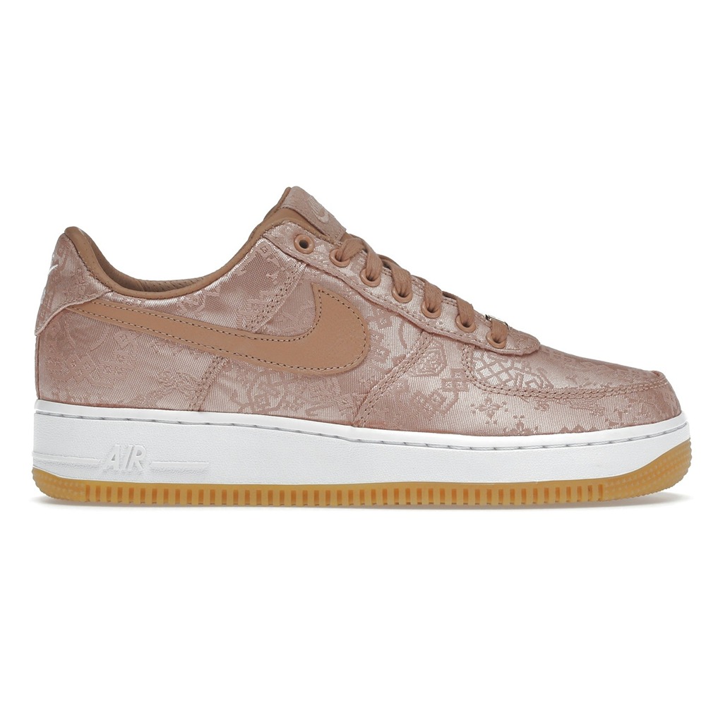 Nike Air Force 1 Low Premium Rose Gold Silk collab CLOT