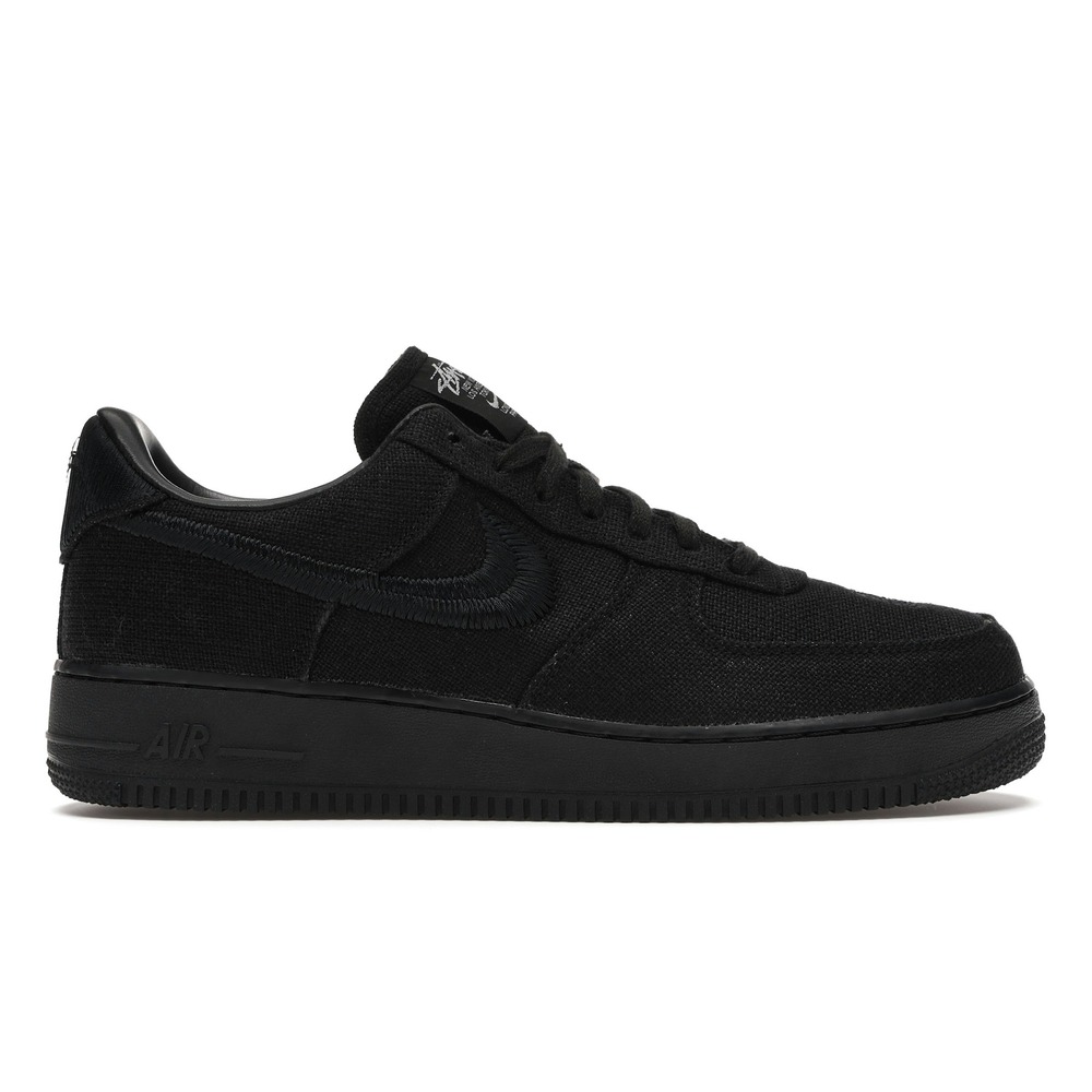 Nike Air Force 1 Low Triple Black collab Stussy