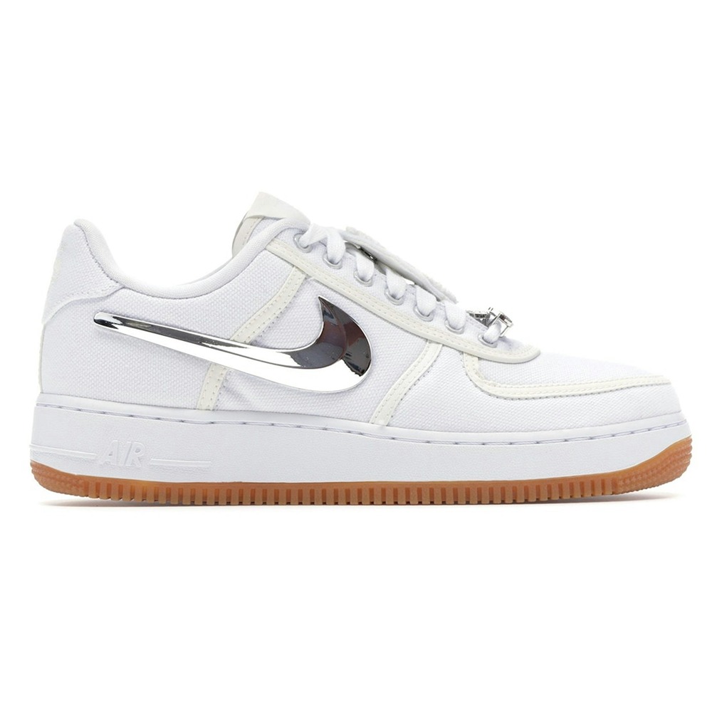 Nike Air Force 1 Low White collab Travis Scott