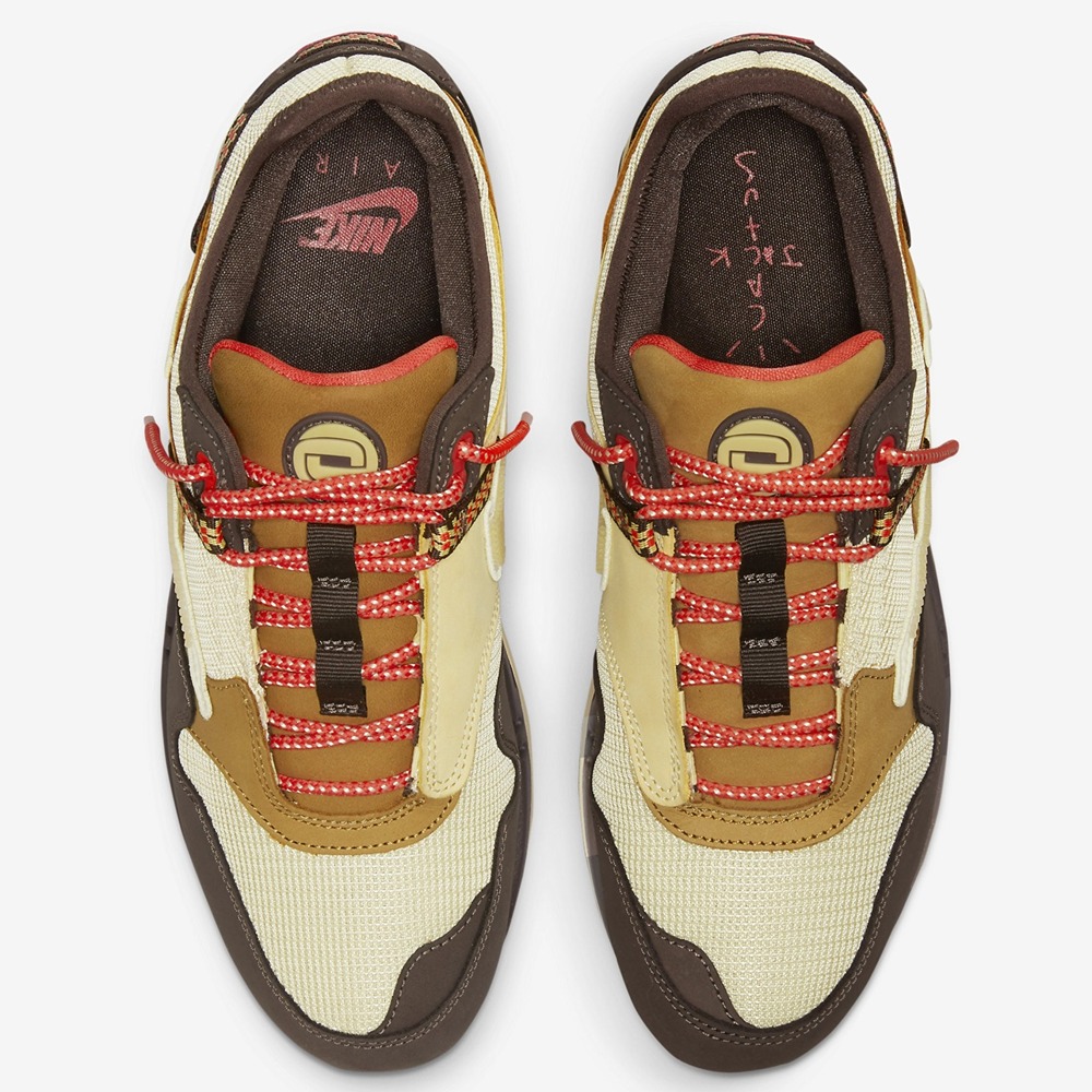 Nike Air Max 1 Baroque Brown collab Travis Scott - Image 5