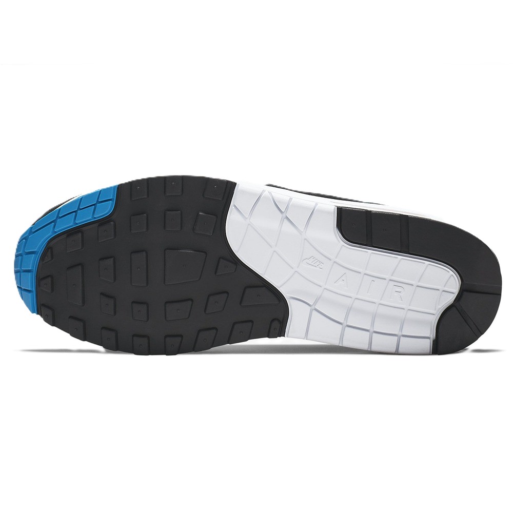 Nike Air Max 1 White-Photo Blue-Black-Total Orange - Image 6