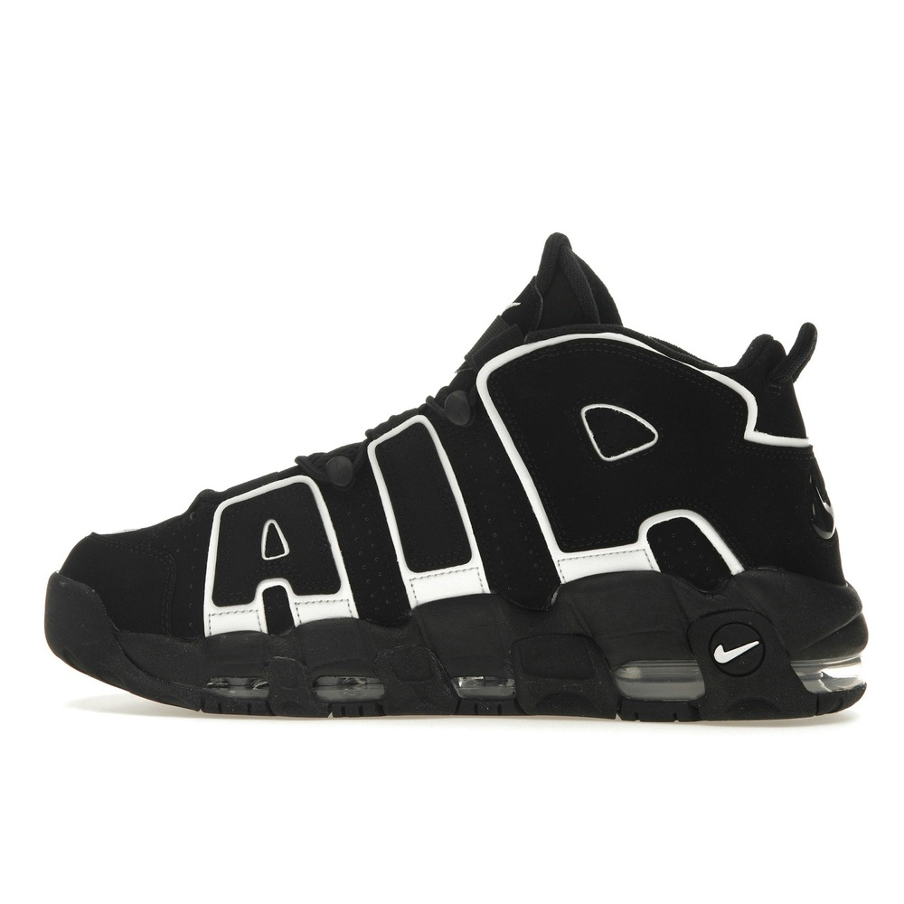 Nike Air More Uptempo 96 Black White (2023) - Image 3