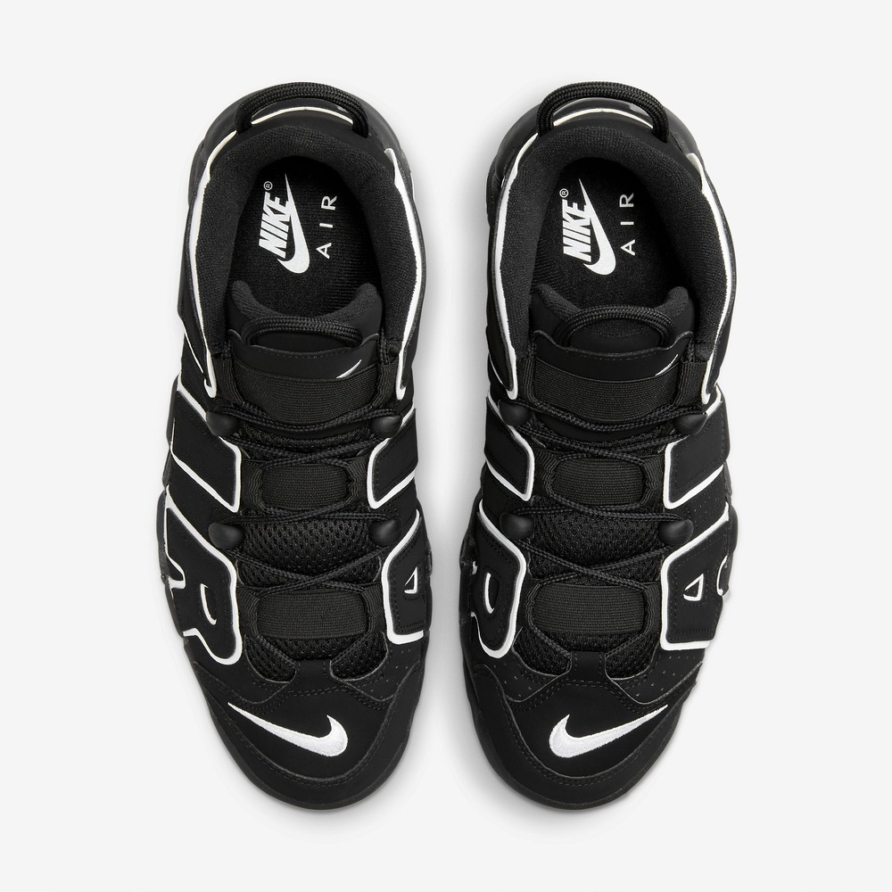 Nike Air More Uptempo 96 Black White (2023) - Image 5