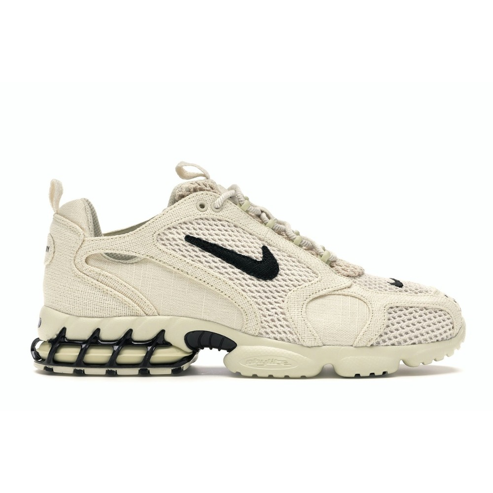 Nike Air Zoom Spiridon Caged 2 Fossil collab Stussy