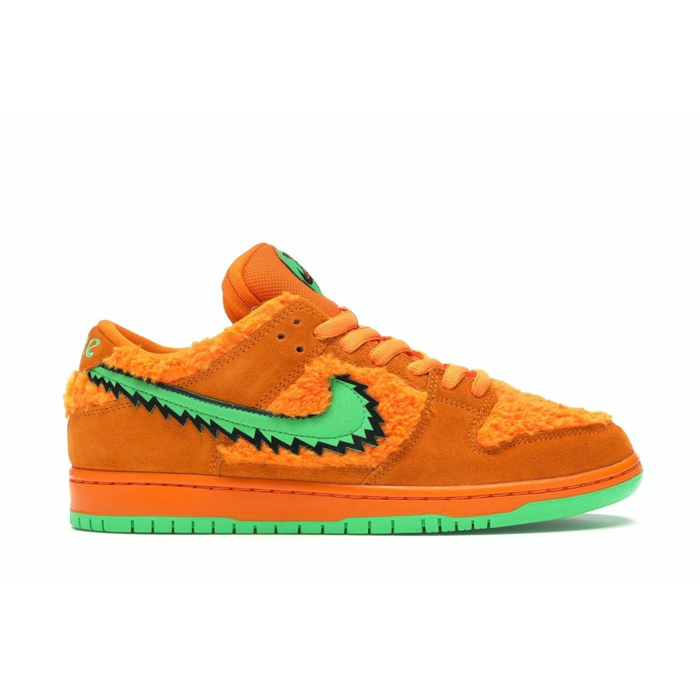 Nike Dunk Low SB Orange Bear collab Grateful Dead