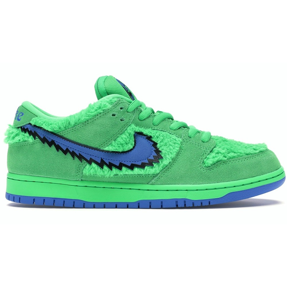 Nike SB Dunk Low Green Bear collab Grateful Dead