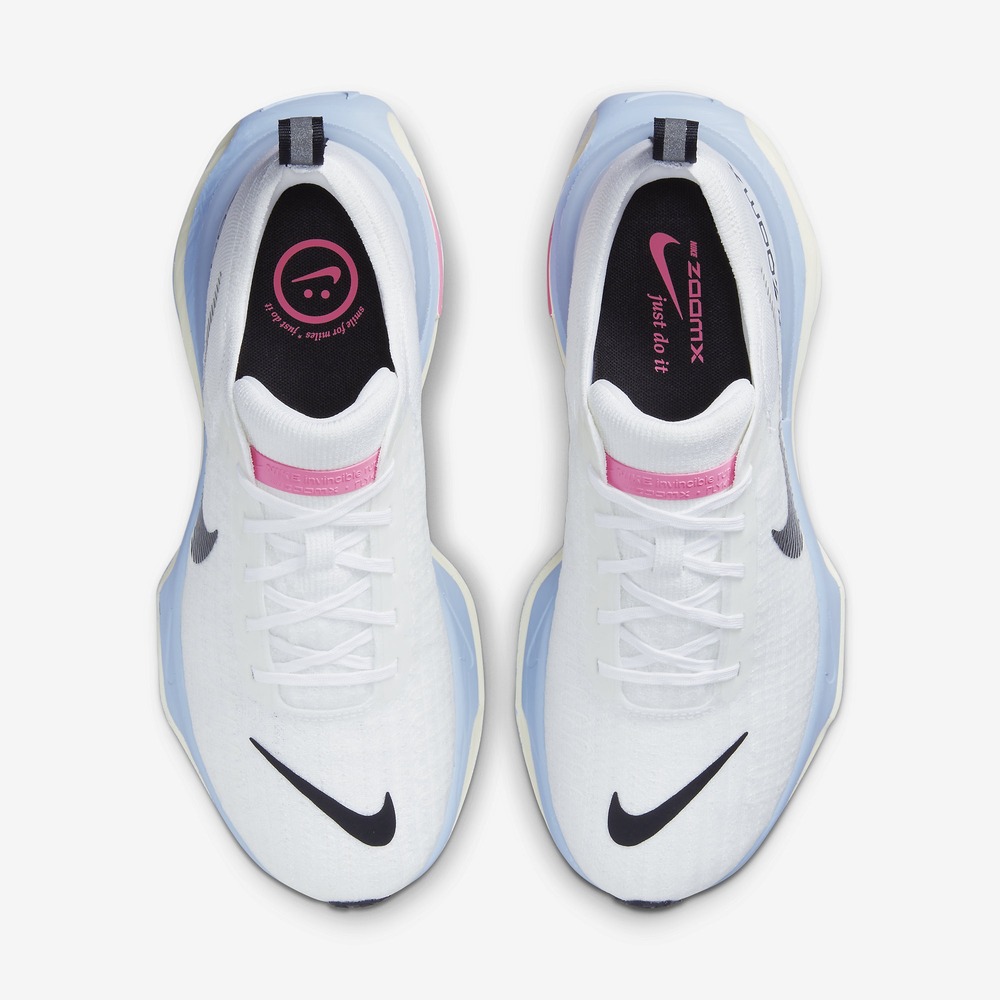 Nike ZoomX Invincible Run Flyknit 3 White Cobalt Bliss - Image 6