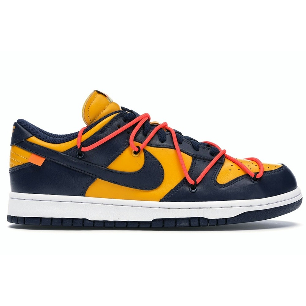 Off-White Nike Dunk Low University Gold