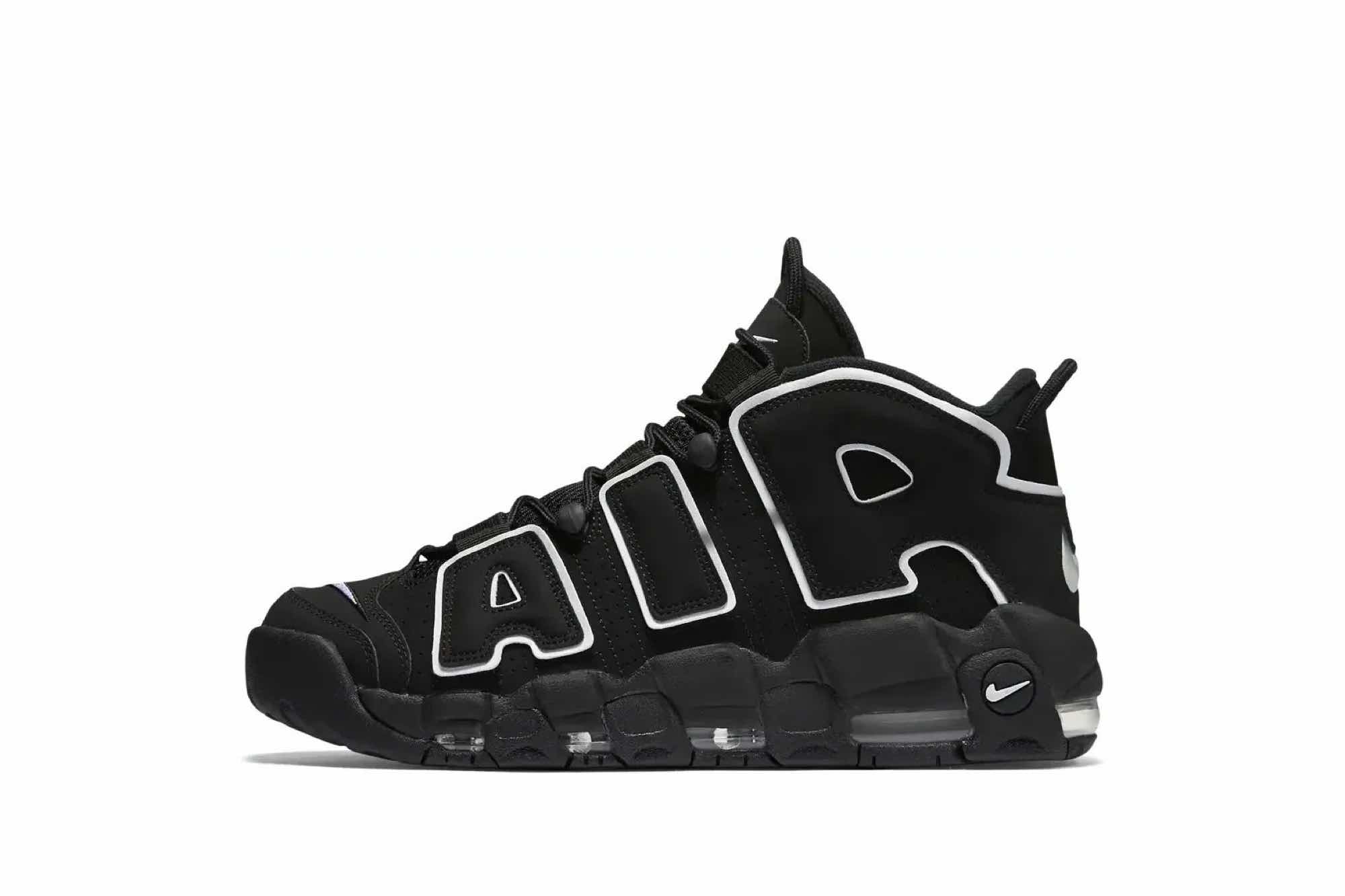 Nike Air More Uptempo 'Black White' 414962-002