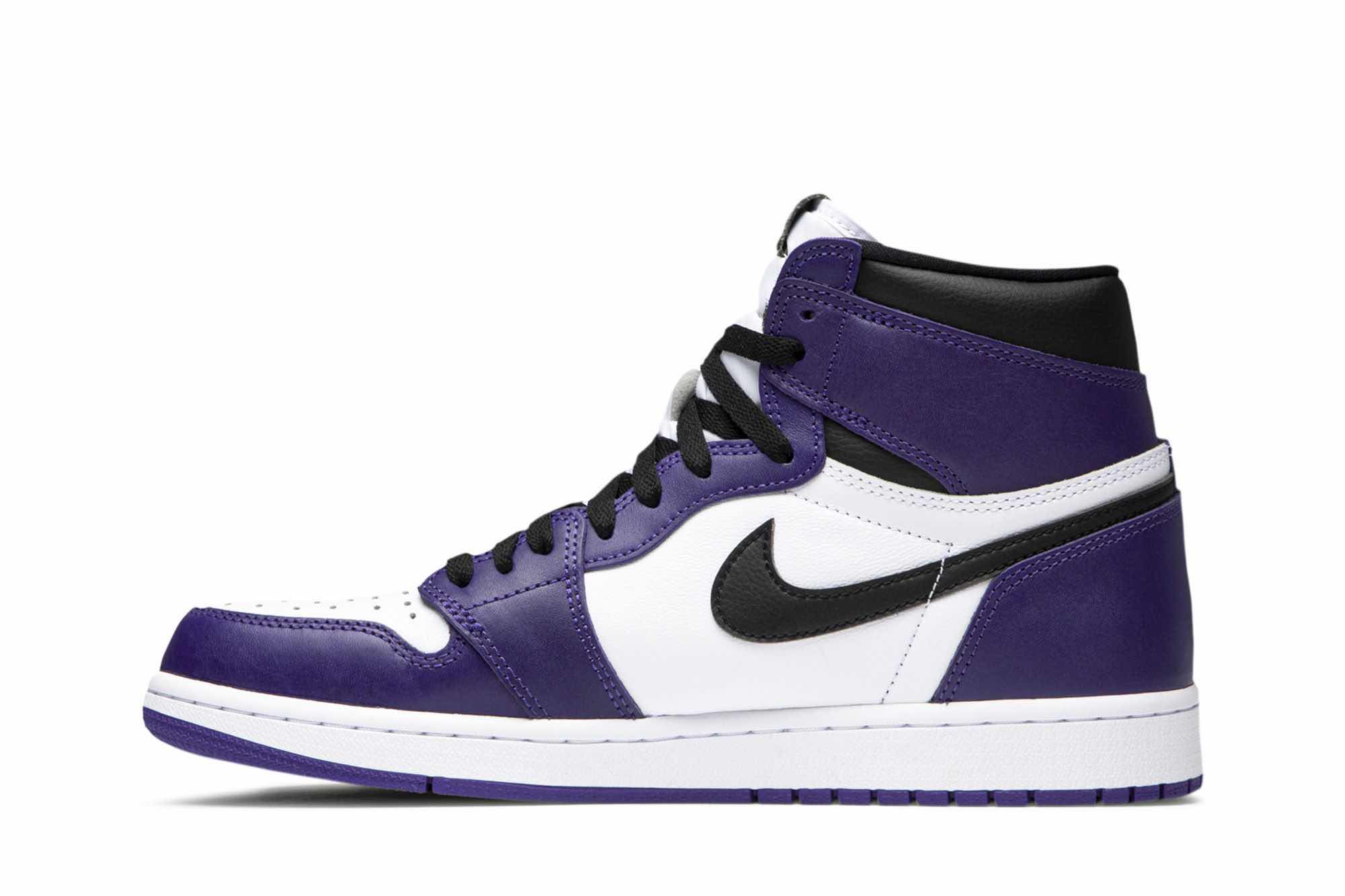 Air Jordan 1 Retro High OG 'Court Purple 2.0' 555088-500 - Image 3