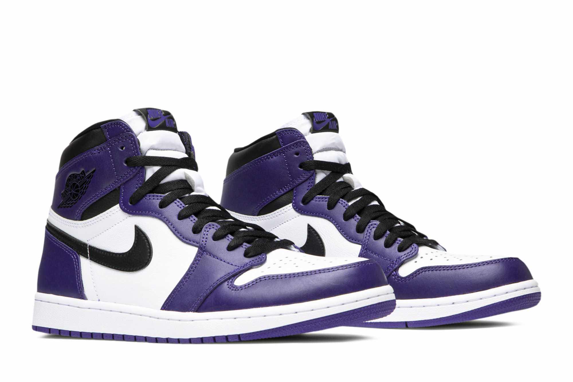 Air Jordan 1 Retro High OG 'Court Purple 2.0' 555088-500 - Image 8