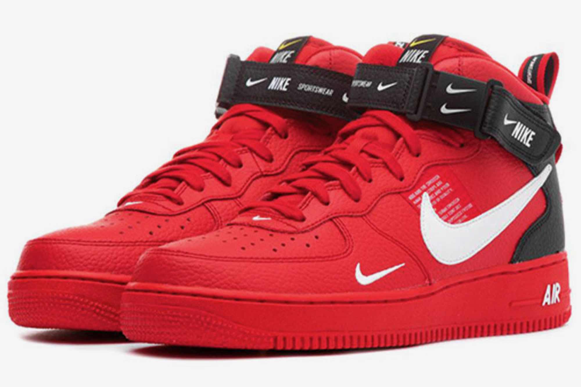 Air Force 1 Mid '07 LV8 'Overbranding' 804609-605 - Image 2