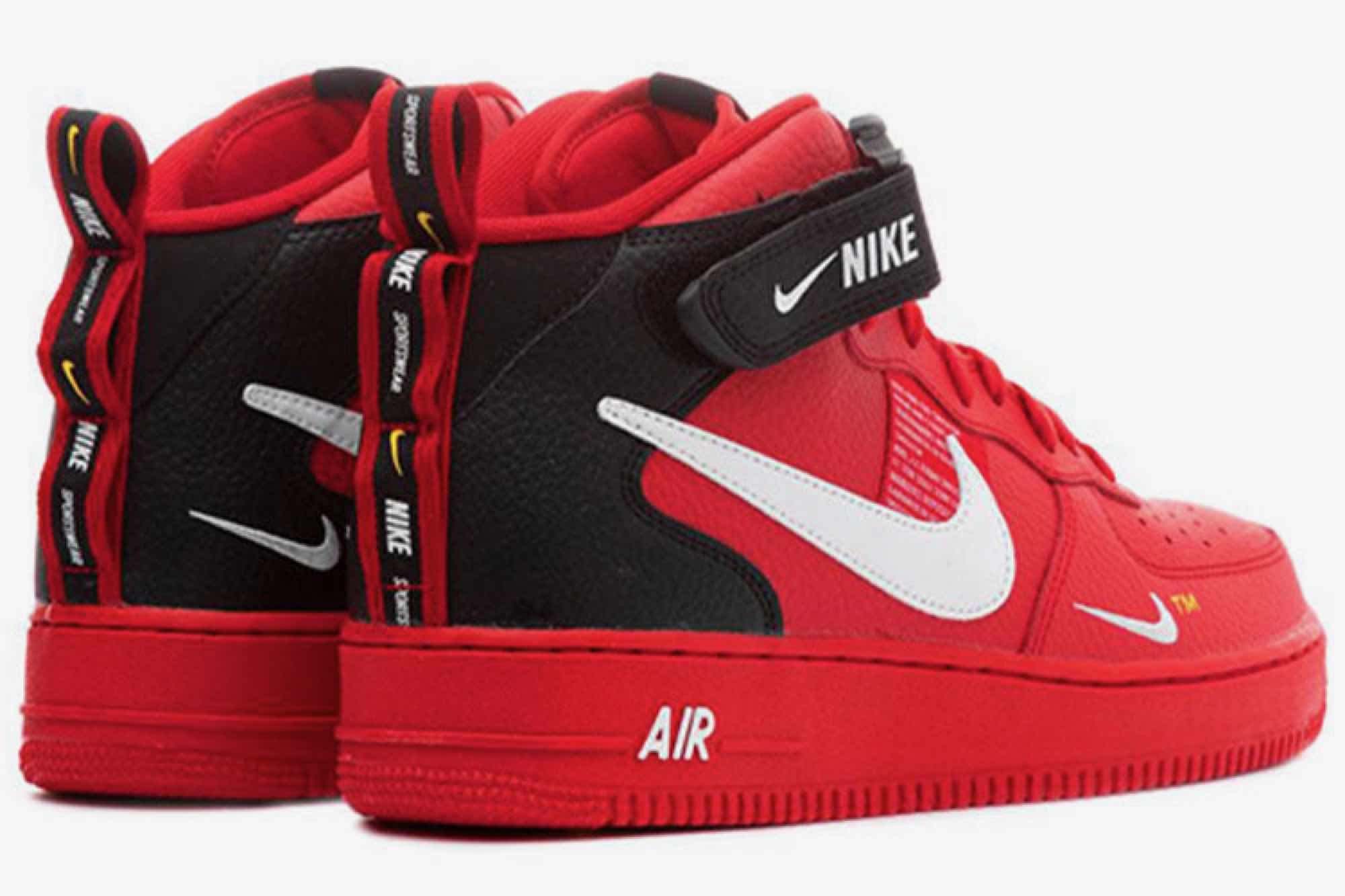 Air Force 1 Mid '07 LV8 'Overbranding' 804609-605 - Image 3