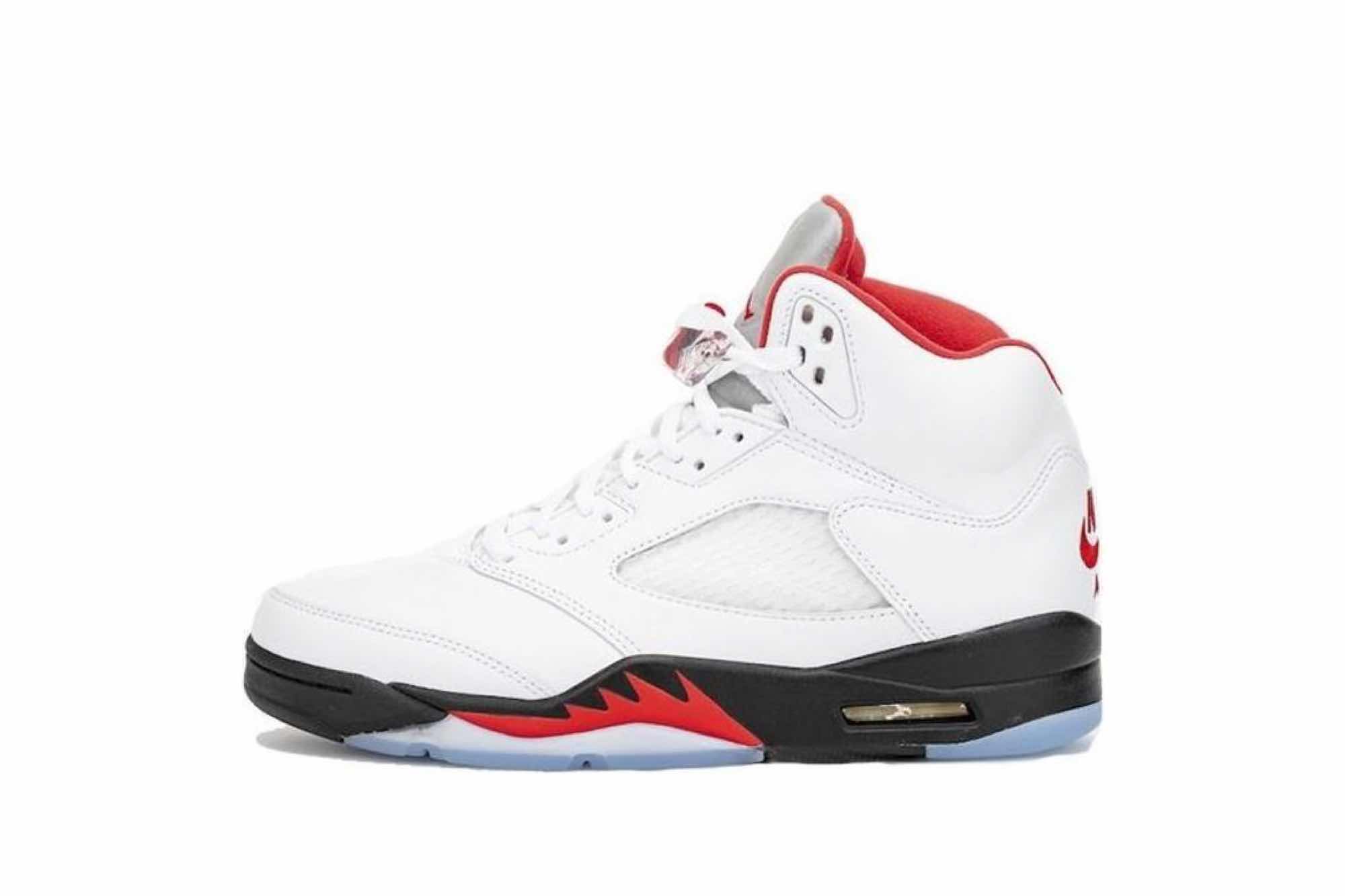 Air Jordan 5 OG Fire Red 2020 'White Red' CT4838-102