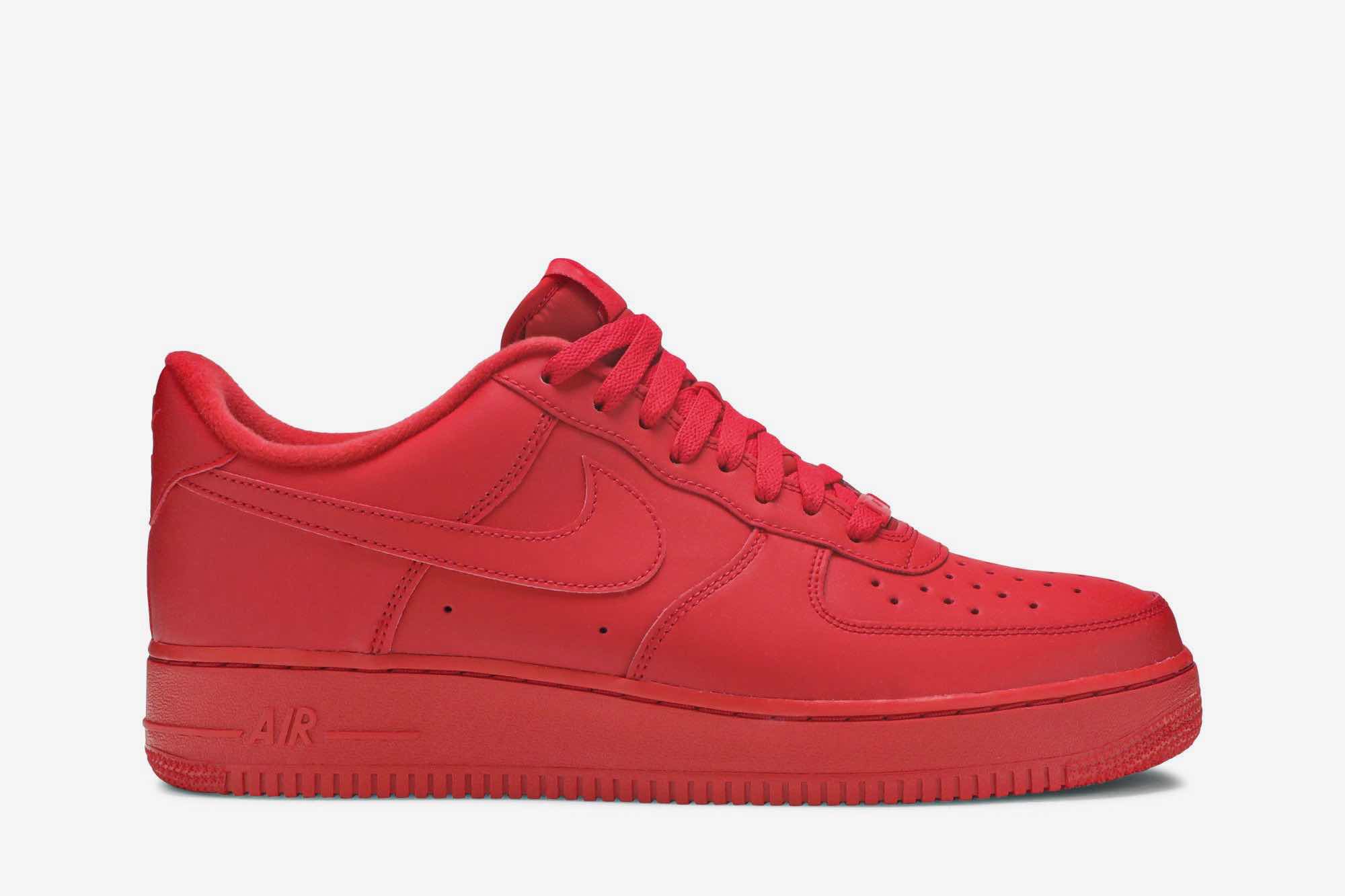 Nike Air Force 1 Low '07 LV8 1 'Triple Red' CW6999-600