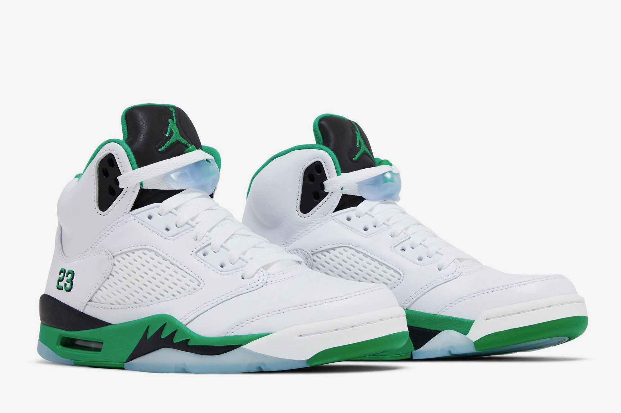 Air Jordan 5 Retro 'Lucky Green' DD9336-103 - Image 8