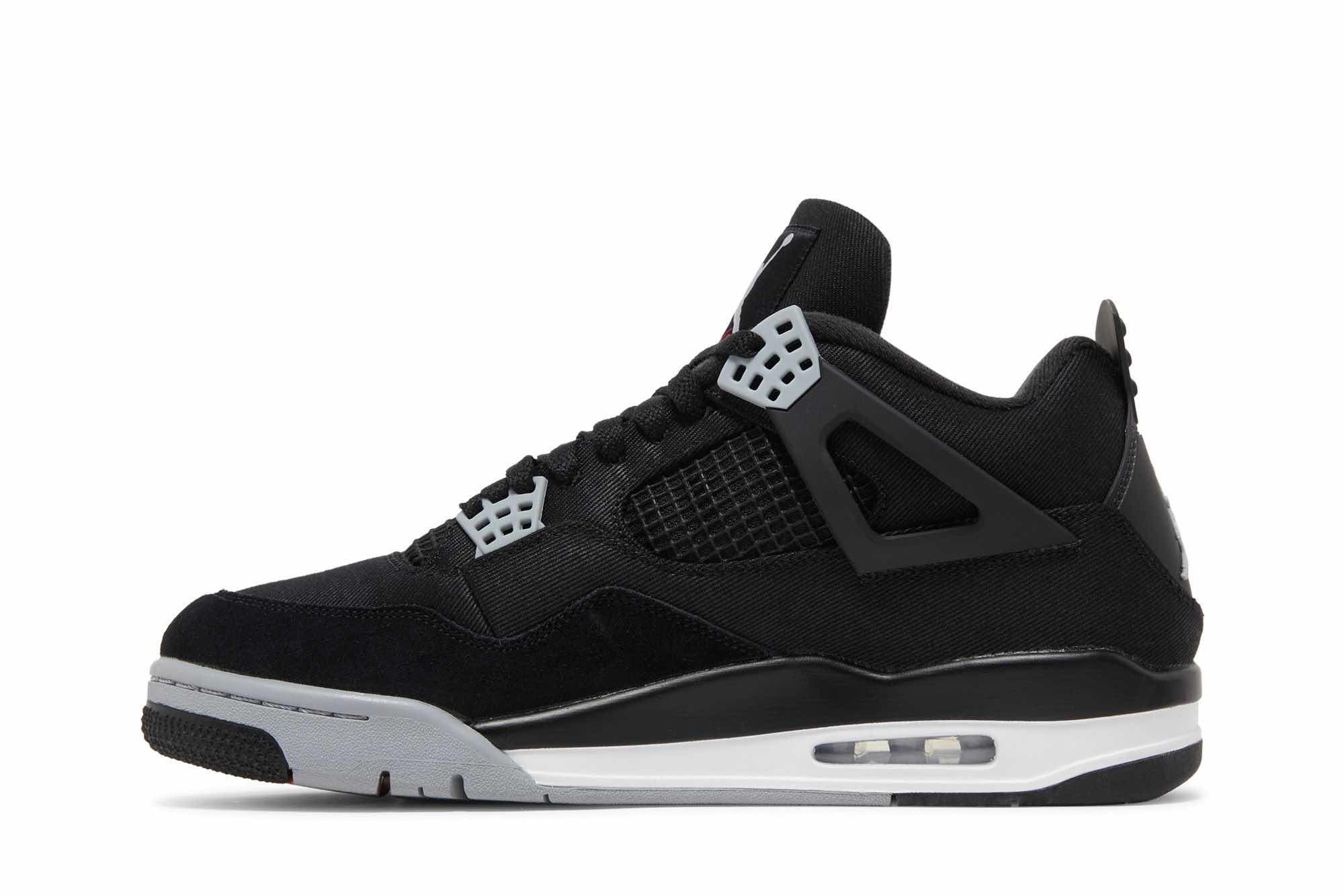 Air Jordan 4 Retro SE 'Black Canvas' DH7138-006 - Image 3