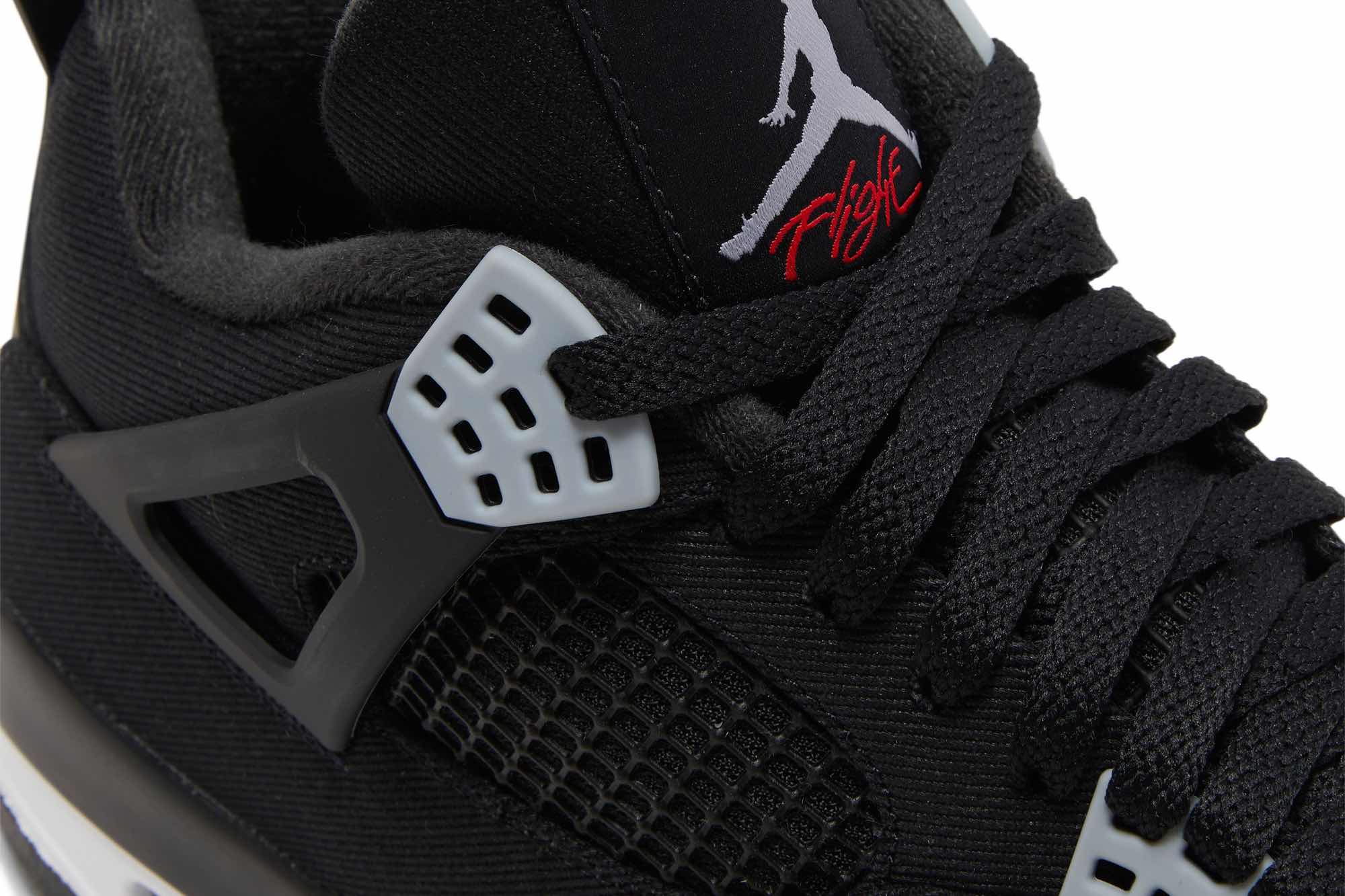 Air Jordan 4 Retro SE 'Black Canvas' DH7138-006 - Image 9