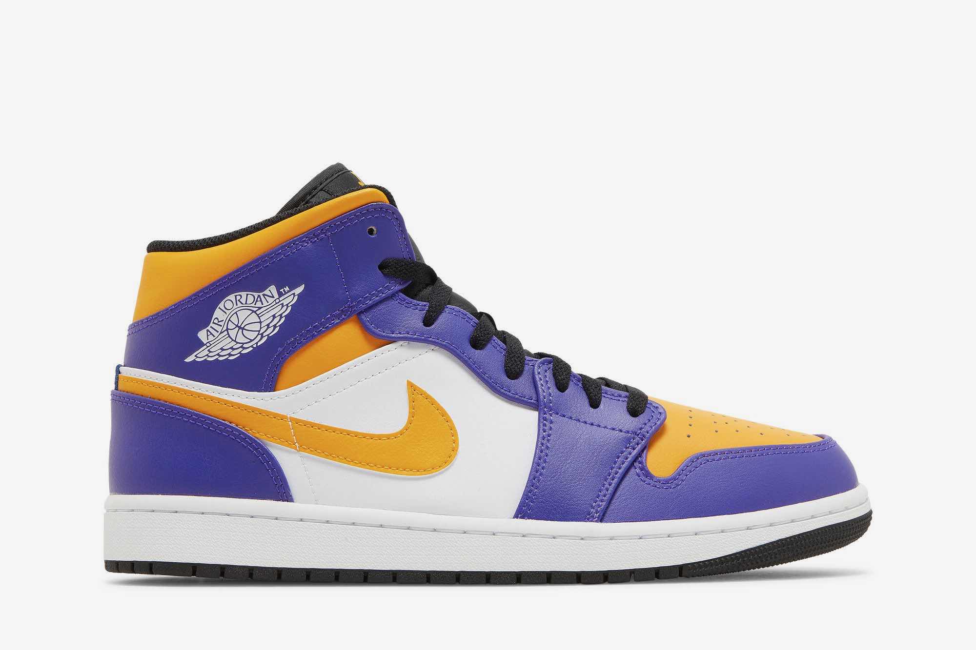 Air Jordan 1 Mid 'Lakers Purple' DQ8426-517