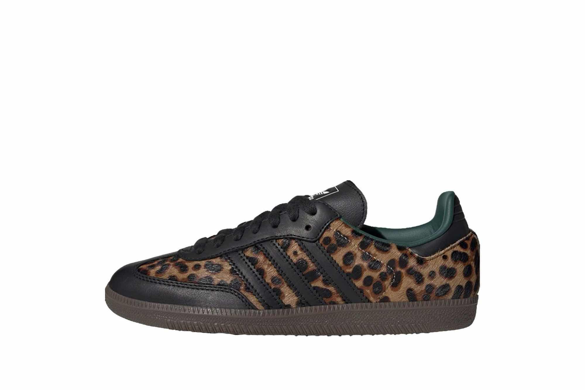 Adidas Samba OG 'Core Black Leopard' JI2735