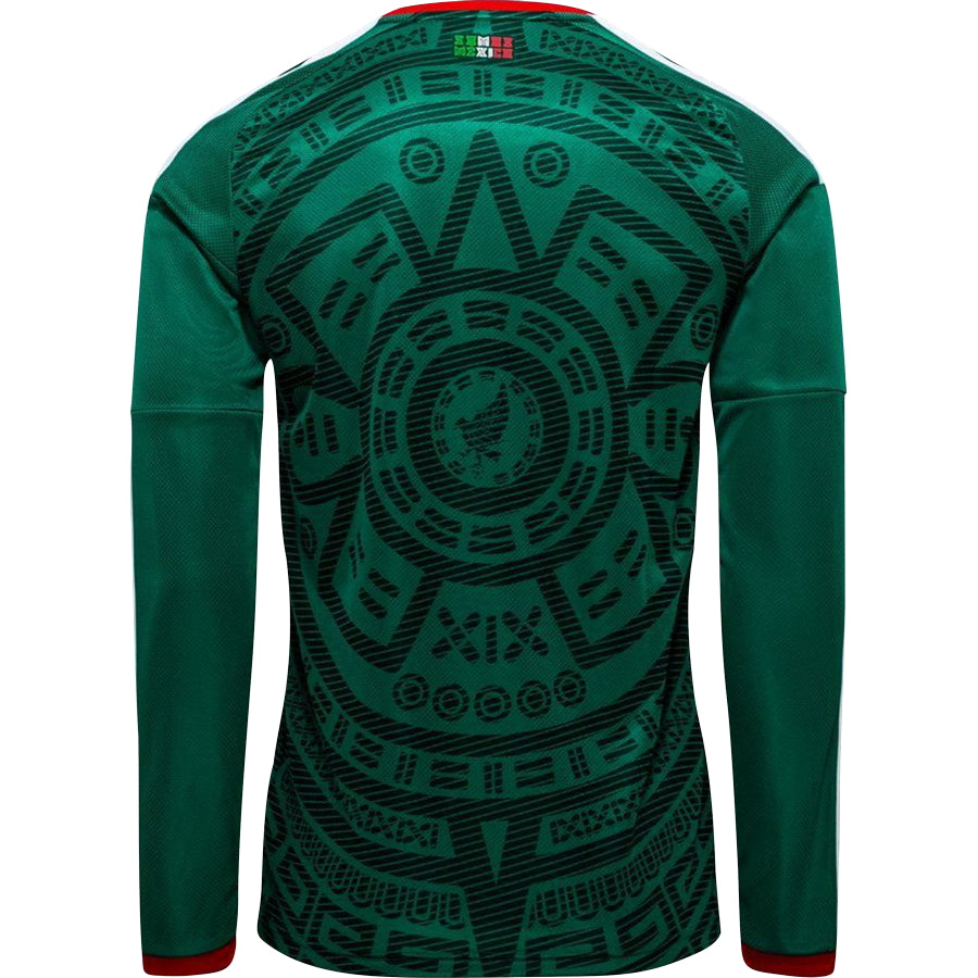 Mexico World Cup 2026 Home Long Sleeve Replica Jersey Adults - Image 2