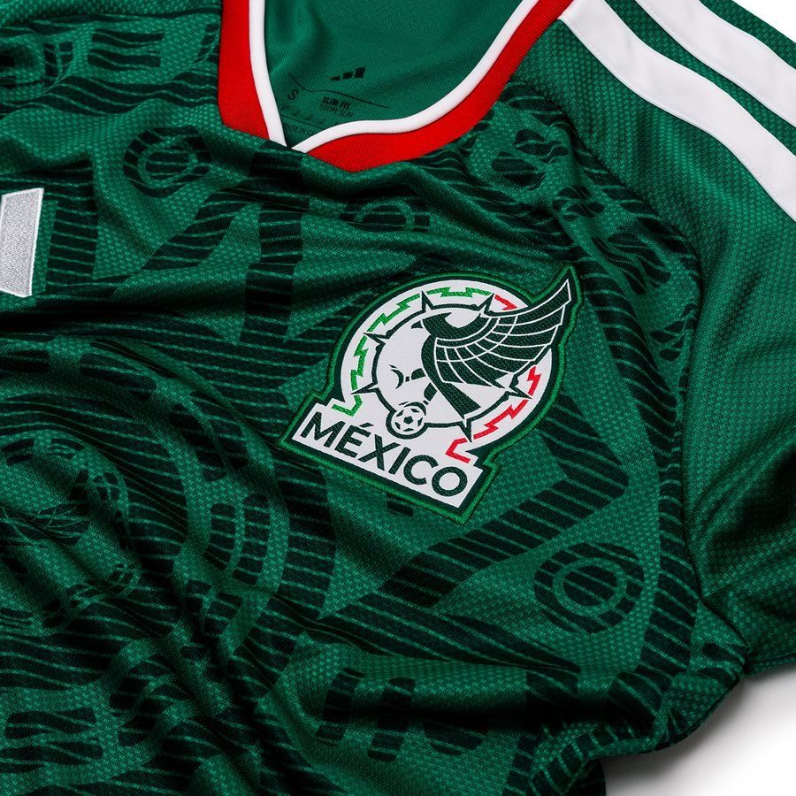 Mexico World Cup 2026 Home Long Sleeve Replica Jersey Adults - Image 3