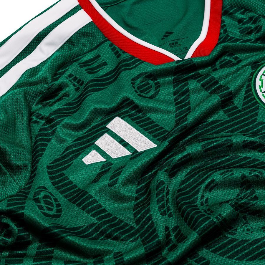 Mexico World Cup 2026 Home Long Sleeve Replica Jersey Adults - Image 4