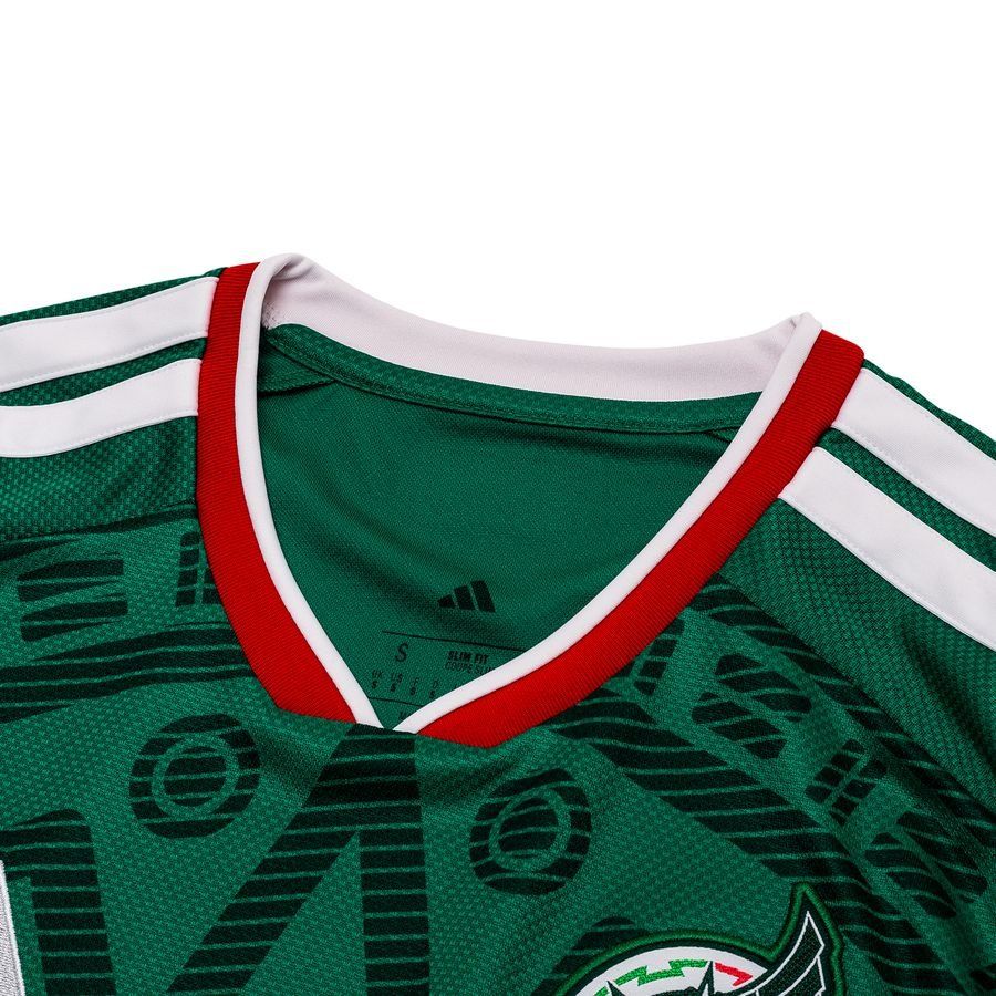 Mexico World Cup 2026 Home Long Sleeve Replica Jersey Adults - Image 5