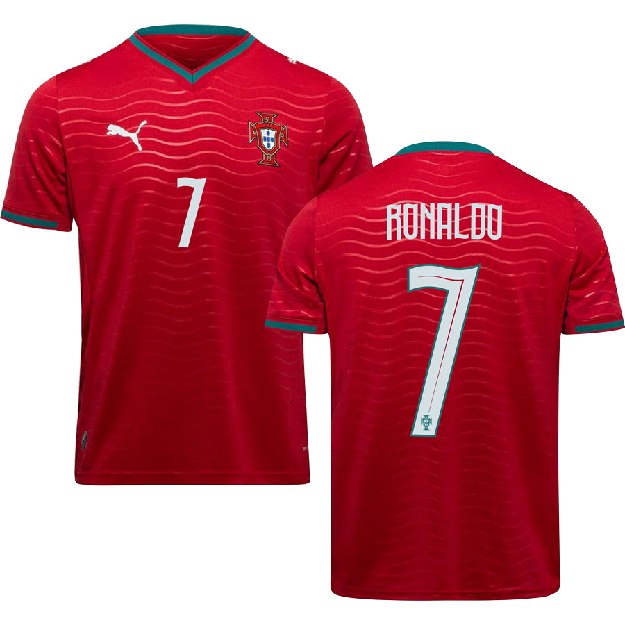 Portugal World Cup 2026 Home Jersey Adults #7 RONALDO