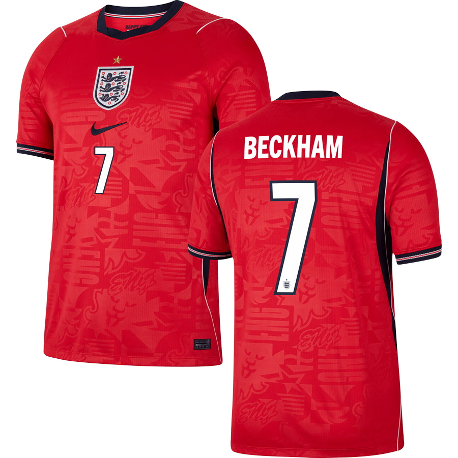 England Away Jersey World Cup 2026 Adults #7 BECKHAM